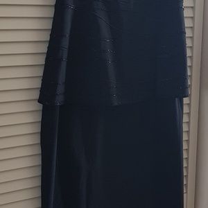 Black formal dress